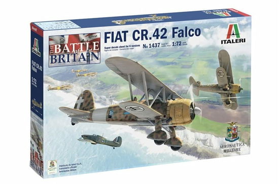 Cover for Italeri · Italeri - Battle Of Britain Fiat Cr.42 Falco 1:72 (5/20) * (Toys)