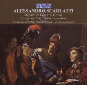 Sinfonie Da Concerto Grosso - Scarlatti / Accademia Della Magnifica / Casazza - Musikk - TACTUS - 8007194103373 - 13. november 2007