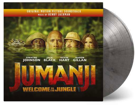 O.s.t · Jumanji: Welcome to the Jungle - LP 180 Gr. Colored Silver & Black Marbled /250 (LP) [Coloured edition] (2019)