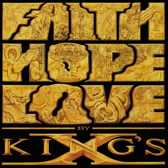 Faith Hope Love (2lp Black) - King's X - Musikk - MUSIC ON VINYL - 8719262024373 - 2. september 2022