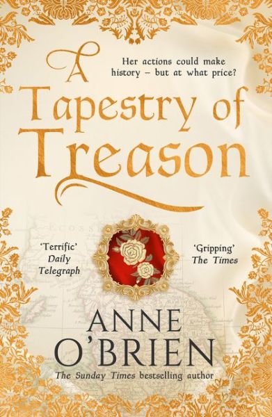 Cover for Anne O'Brien · A Tapestry of Treason (Paperback Book) (2021)