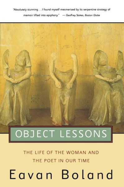 Cover for Eavan Boland · Object Lessons: The Life of the Woman and the Poet in Our Time (Inbunden Bok) [New edition] (1998)