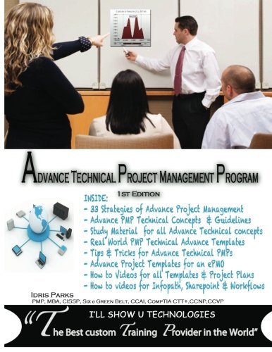 Cover for Idris Parks · Advance Technical Project Management Program: 1st Edition (Paperback Book) (2012)
