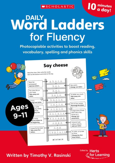 Cover for Timothy V. Rasinski · Ages 9-11 - Daily Word Ladders for Fluency (Paperback Book) (2022)