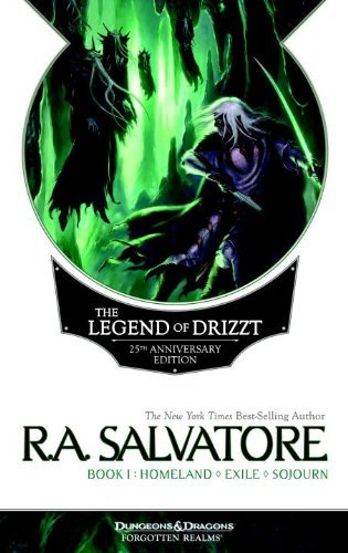 Cover for R. A. Salvatore · The Legend of Drizzt 25th Anniversary Edition, Book I - The Legend of Drizzt (Taschenbuch) (2013)