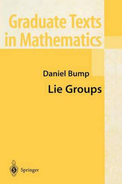 Cover for Bump · Lie Groups (Book)