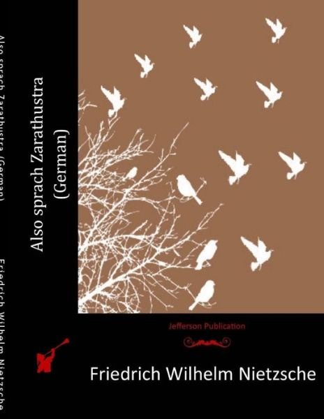 Cover for Friedrich Wilhelm Nietzsche · Also Sprach Zarathustra (German) (Paperback Bog) (2015)