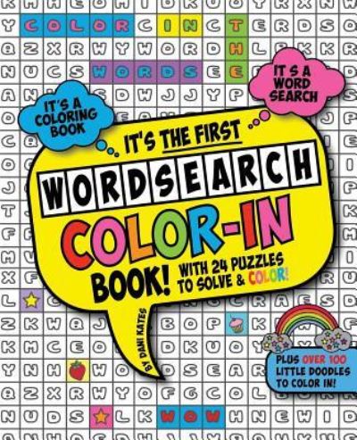 Cover for Dani Kates · The First Word Search Color-In Book (Paperback Book) (2016)