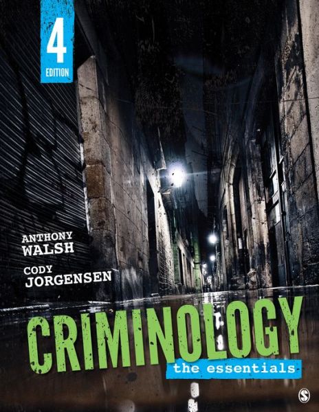 Cover for Anthony Walsh · Criminology (Paperback Book) (2020)