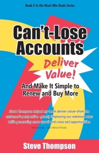 Cover for Steve Thompson · Can't-Lose Accounts (Book) (2022)