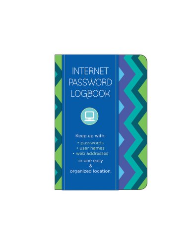 Cover for Editors of Rock Point · Internet Password Logbook - Pattern Edition (Paperback Book) (2014)