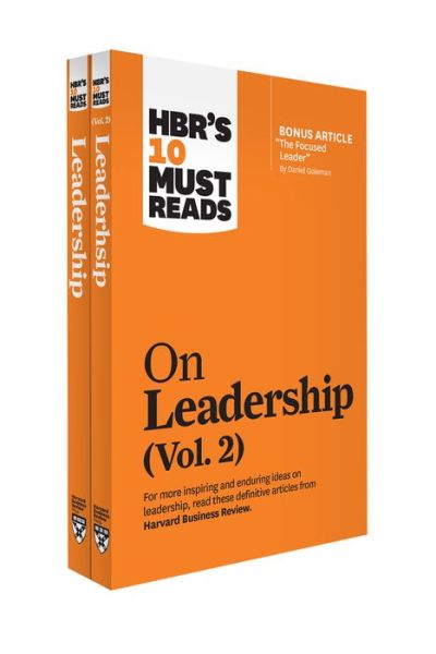 HBR's 10 Must Reads on Leadership 2-Volume Collection - Harvard Business Review - Livres - Harvard Business Review Press - 9781633699373 - 7 avril 2020