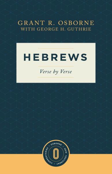 Cover for Grant R. Osborne · Hebrews Verse by Verse (Paperback Book) (2021)