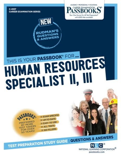 Cover for National Learning Corporation · Human Resources Specialist II, III (Paperback Book) (2020)