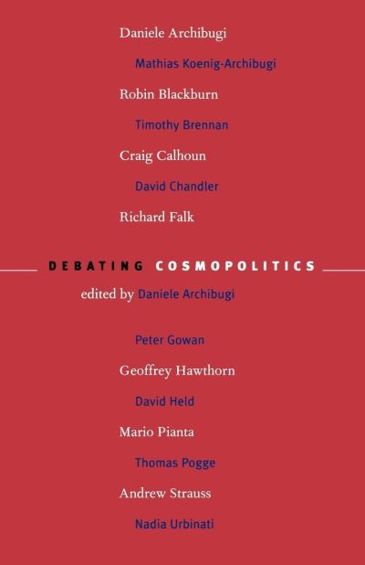 Cover for Daniele Archibugi · Debating Cosmopolitics (Paperback Book) (2003)