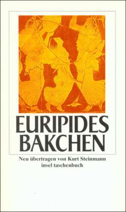 Cover for Euripides · Insel Tb.2537 Euripides.bakchen (Book)