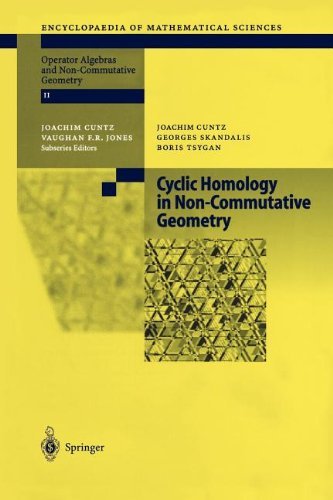 Cyclic Homology in Non-commutative Geometry - Encyclopaedia of Mathematical Sciences - Joachim J. R. Cuntz - Livros - Springer-Verlag Berlin and Heidelberg Gm - 9783642073373 - 23 de janeiro de 2011