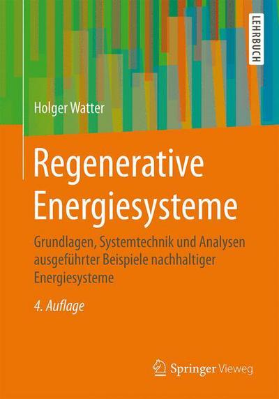 Cover for Watter · Regenerative Energiesysteme (Book) (2015)