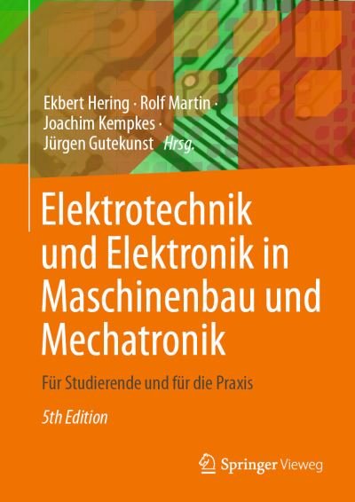 Cover for Ekbert Hering · Elektrotechnik und Elektronik in Maschinenbau und Mechatronik (Bok) (2024)