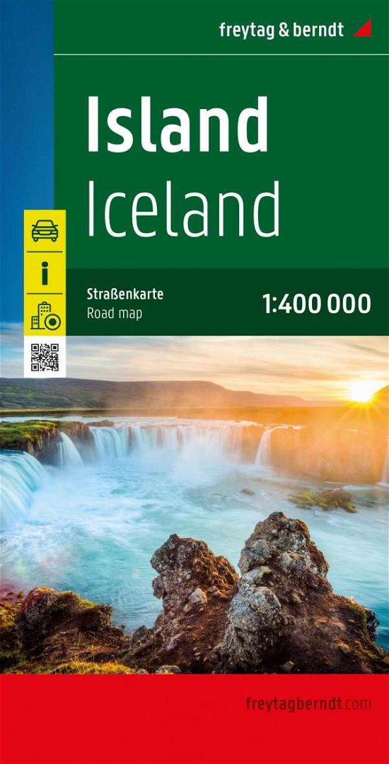 Cover for Freytag &amp; Berndt · Iceland (Map) (2022)