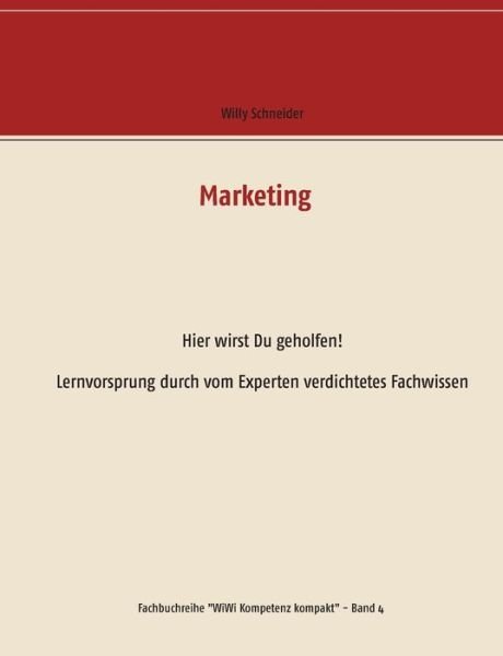 Cover for Schneider · Marketing (Buch) (2017)