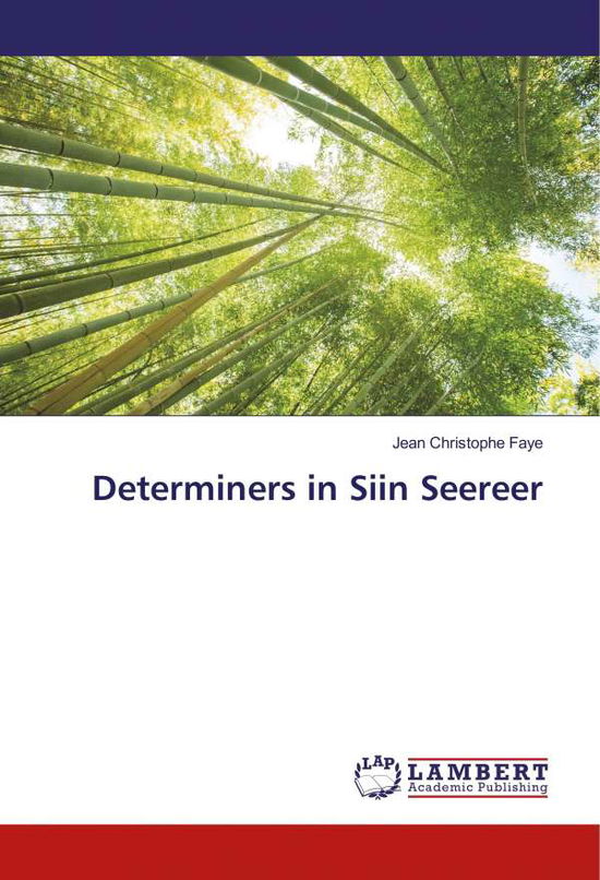 Cover for Faye · Determiners in Siin Seereer (Bog) (2019)