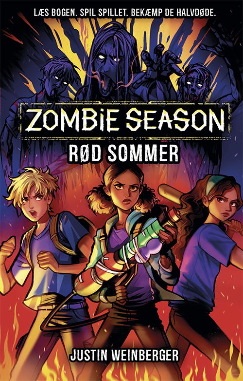 Cover for Justin Weinberger · Zombie Season: Zombie Season 1: Rød sommer (Bound Book) [1. wydanie] (2024)