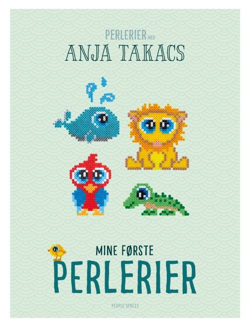 Cover for Anja Takacs · Mine første perlerier (Bound Book) [1st edition] (2018)