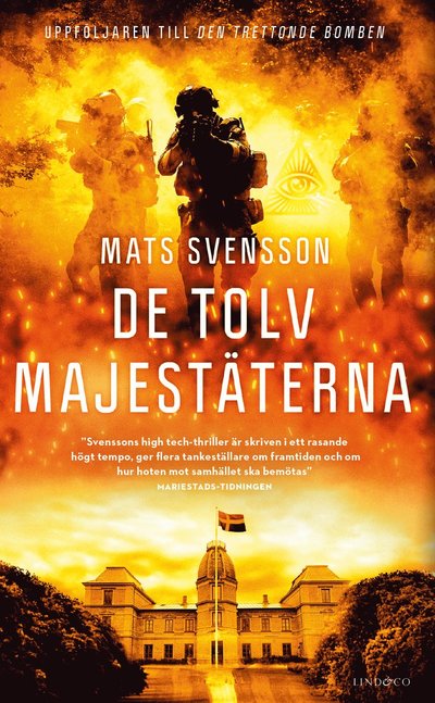 Cover for Mats Svensson · De tolv majestäterna (Pocketbok) (2022)