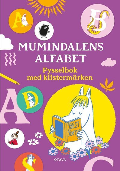 Cover for Paula Nivukoski · Mumindalens alfabet - pysselbok med klistermärken (Book) (2021)