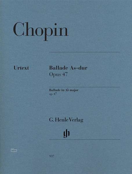 Cover for Chopin · Ballade As-Dur op.47,Kl.HN937 (Book)