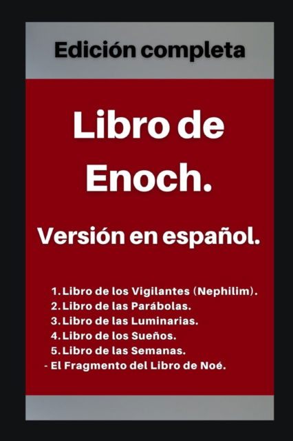 Cover for Libros Apocri De Las Cuevas De Qumran · Libro de Enoch. Version en espanol: Edicion completa (Paperback Book) (2022)