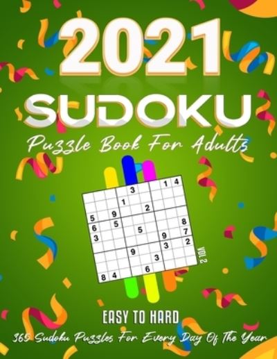 Cover for Agenda Book Edition · 2021 Sudoku Puzzle Book For Adults (Pocketbok) (2020)