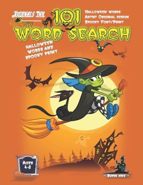 Halloween Word Search Book for Kids Ages 4-8 - Sk - Bøger - Independently Published - 9798687395373 - 30. september 2020