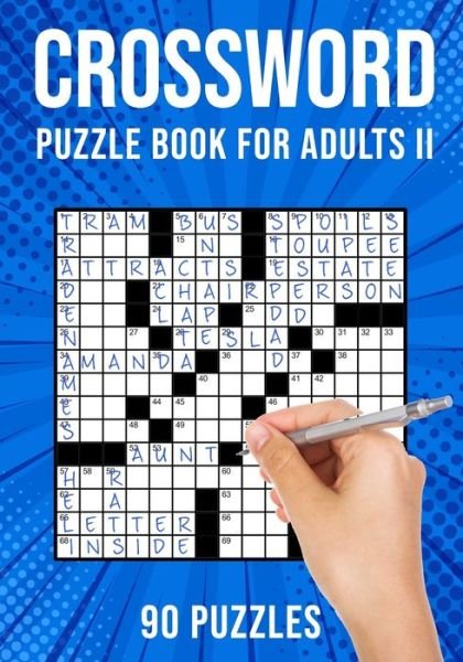 Cover for Puzzle King Publishing · Crossword Puzzle Book for Adults II (Paperback Bog) (2020)