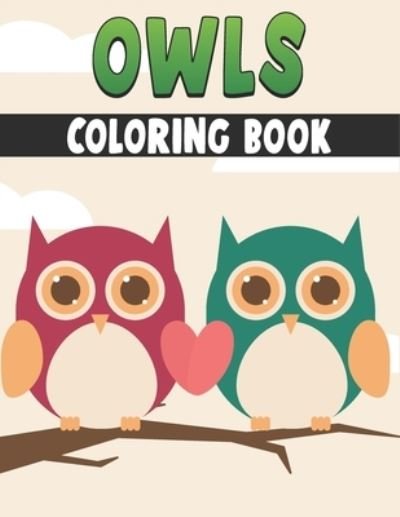 Cover for Rr Publications · Owls Coloring Book (Pocketbok) (2021)