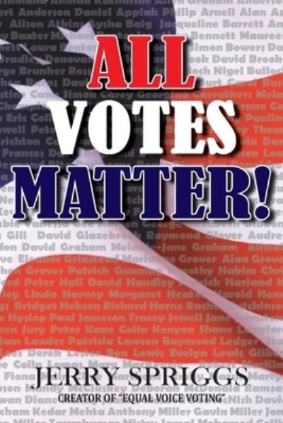 Cover for Jerry Spriggs · All Votes Matter (Paperback Book) (2022)