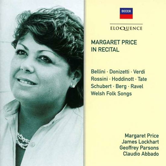 Margaret Price in Recital - Margaret Price - Music - AUSTRALIAN ELOQUENCE - 0028948252374 - August 23, 2019