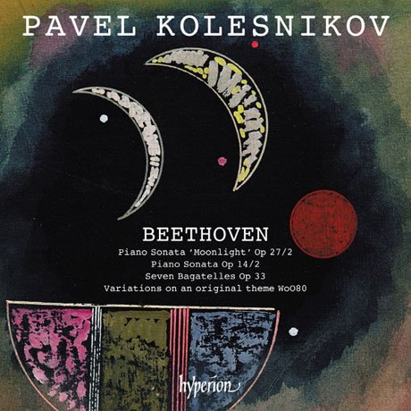 Beethoven / Moonlight Sonata - Pavel Kolesnikov - Musiikki - HYPERION - 0034571282374 - perjantai 31. elokuuta 2018