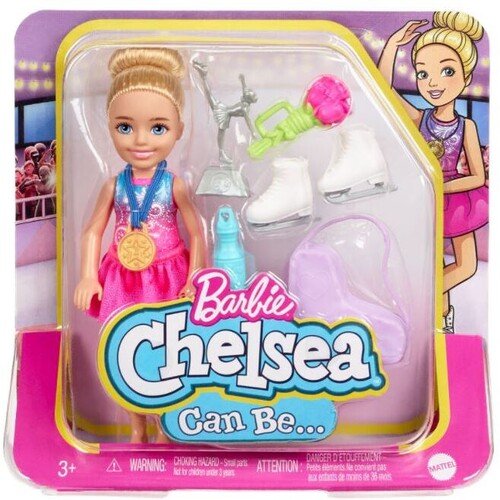 Cover for Barbie · Barbie Family Chelsea Career Ice Skater Doll (MERCH) (2021)