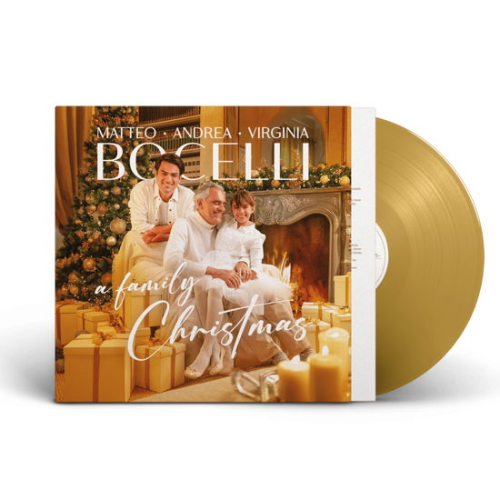 Cover for Andrea Bocelli, Matteo Bocelli, Virginia Bocelli · A Family Christmas (LP) [Limited edition] (2022)