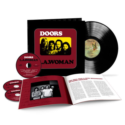 Cover for The Doors · L.A. Woman (50th Anniversary Deluxe Edition) (CD/LP) [Limited Deluxe edition] (2021)