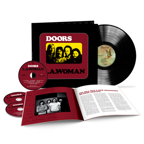 Cover for The Doors · L.A. Woman (50th Anniversary Deluxe Edition) (CD/LP) [Limited Deluxe edition] (2021)