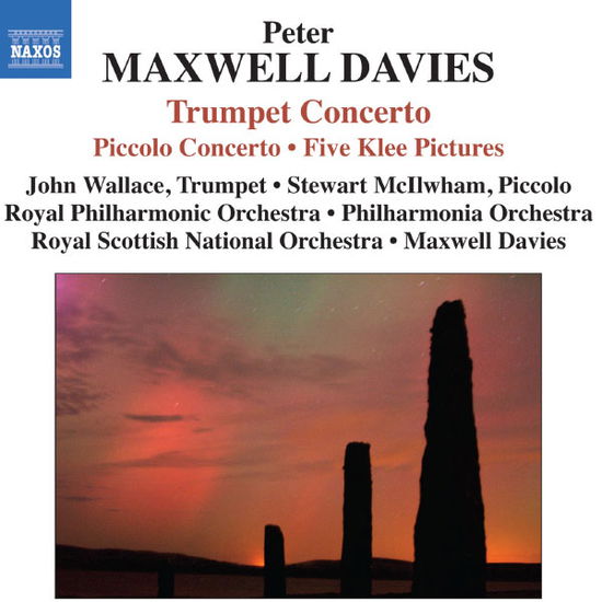 Cover for Maxwell-davies / Mcilwham / Rpo · Piccolo Concerto / Trumpet Concerto (CD) (2013)