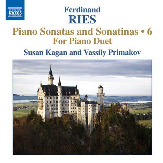 Piano Sonatas 6: Three Sonatas for Piano Duet - Ries / Kagan / Primakov - Muzyka - NAXOS - 0747313306374 - 27 sierpnia 2013