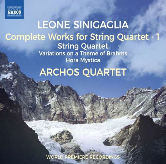 Cover for Archos Quartet · Leone Sinigaglia: Complete Works for String Quartet 1 (CD) (2020)