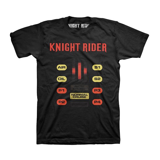Cover for Knight Rider · Knight Rider: Normal Cruise (T-Shirt Unisex Tg. S) (N/A) [size S] [Black edition] (2018)