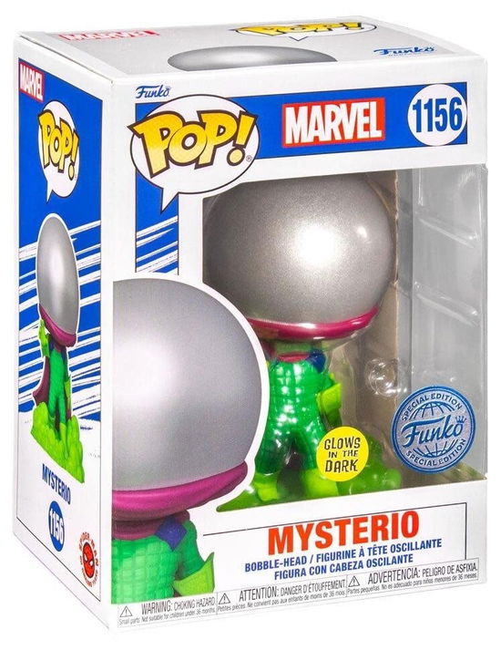 Marvel Mysterio Glow-in-the-dark Pop! Fig - Ee (Funko POP!) (2024)