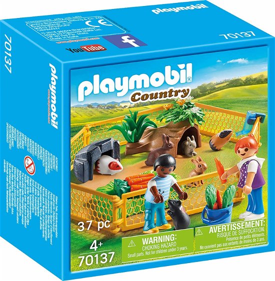Cover for Playmobil · Playmobil 70137 Kinderen Met Kleine Dier (Spielzeug) (2019)