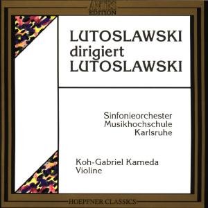 Cover for Lutoslowski / Sinfonieorchester Der Hochschule Fur · Lutoslowski Dir Lutoslowski (CD) (1996)